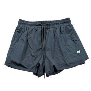 Born Outdoor Womens Black Athletic Running Hiking Performance Shorts Size M